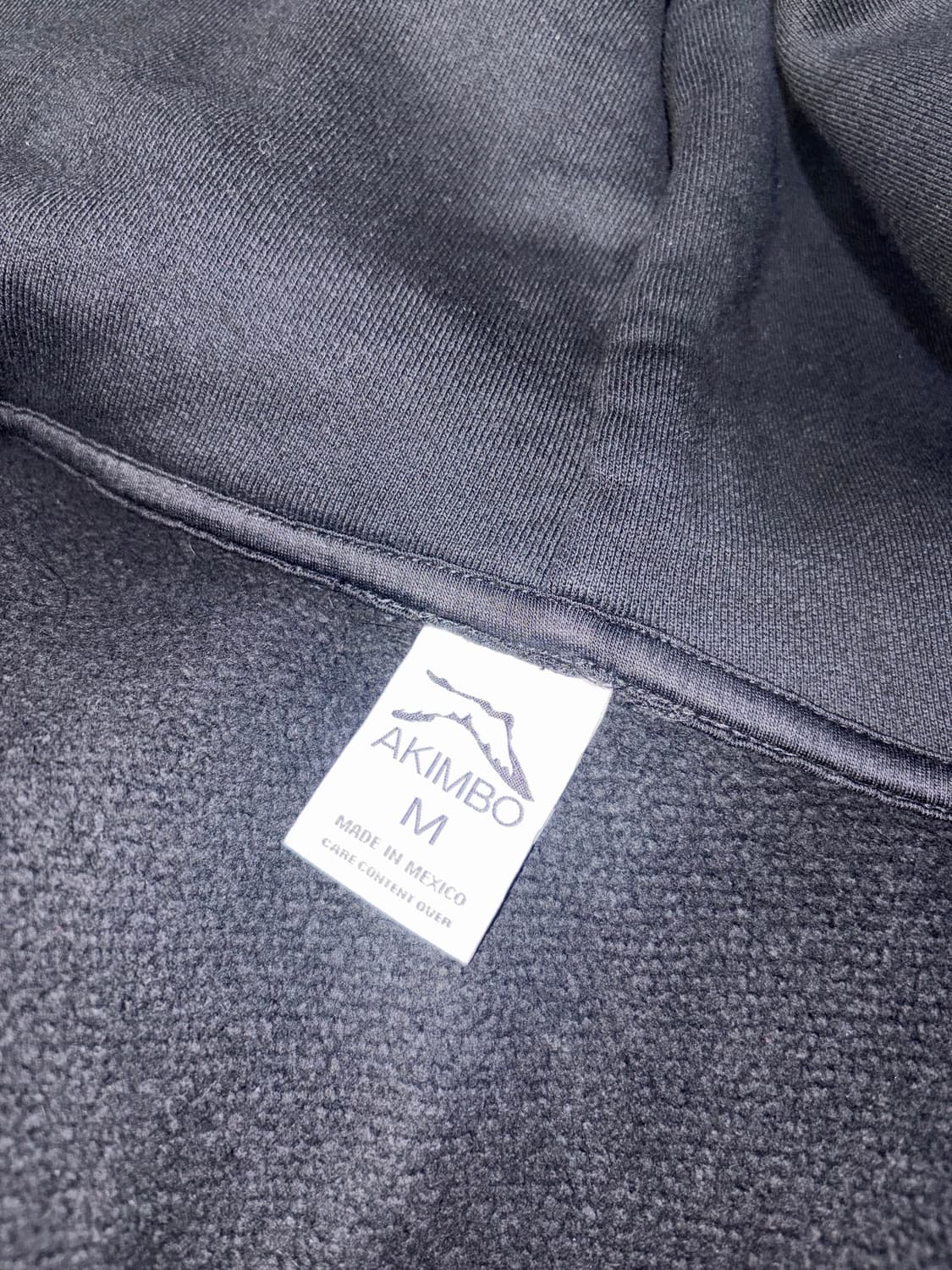 아킴보 후드집업 블랙 M 상품이미지4