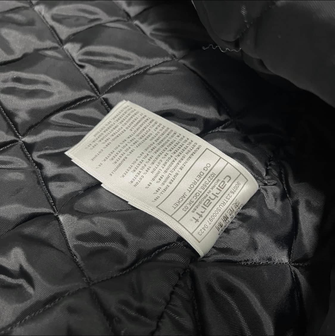 칼하트 디트로이트 자켓 스모크 그린 상품이미지5