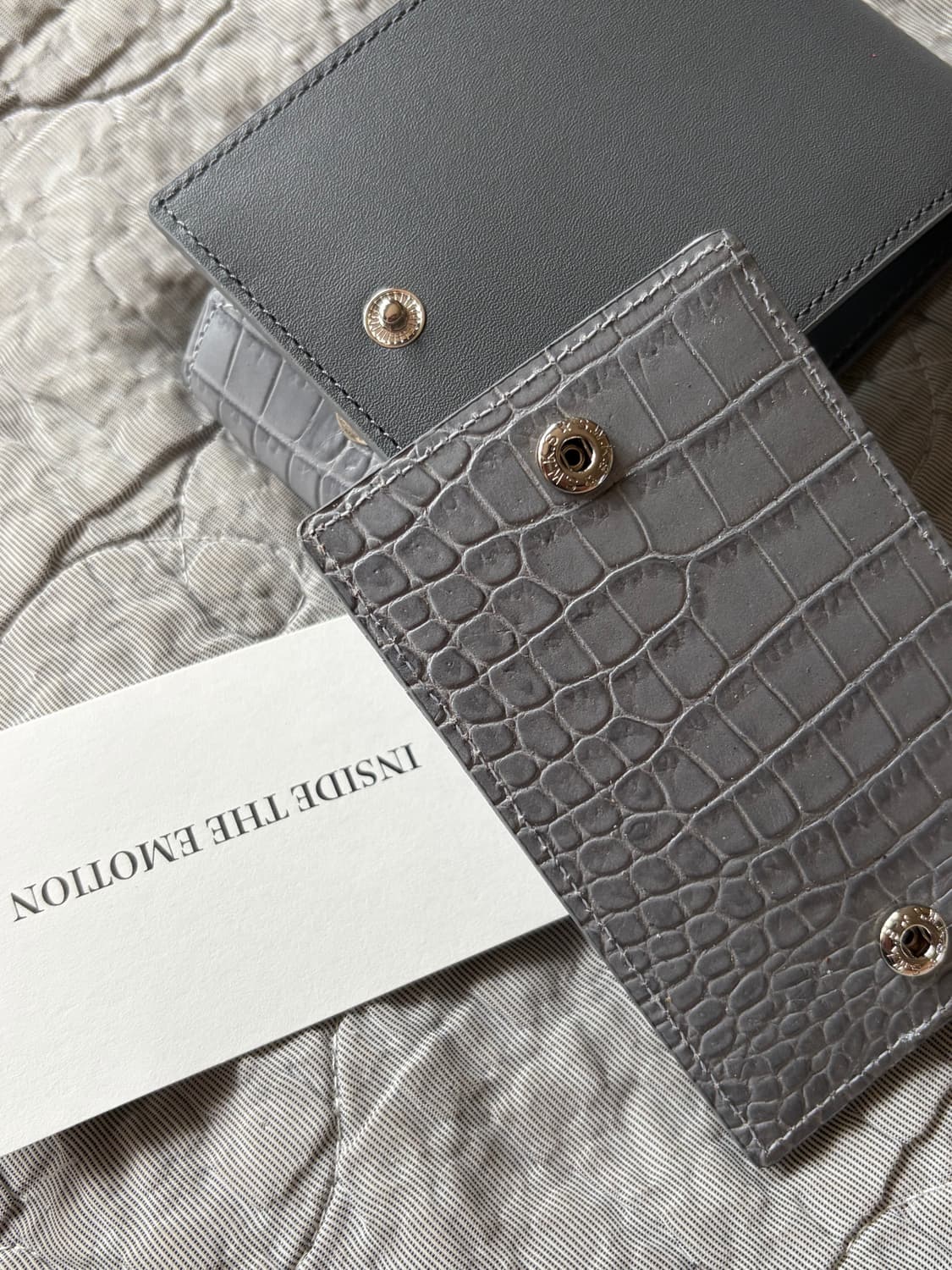 인사이드 더 이모션 레더 월렛 상품이미지2