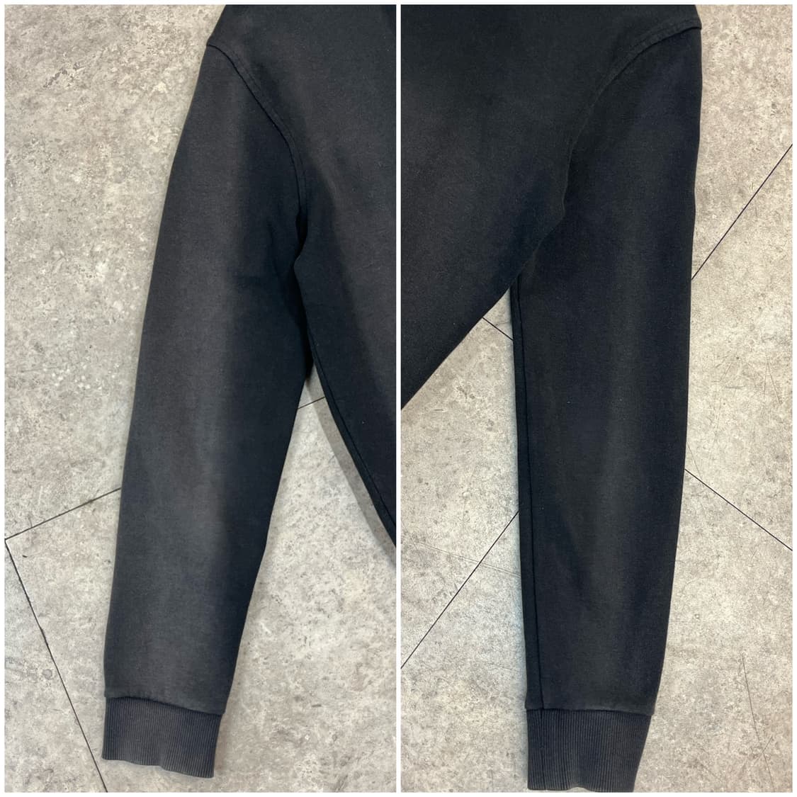 후부 후드집업 블랙 M #csz2947 상품이미지9