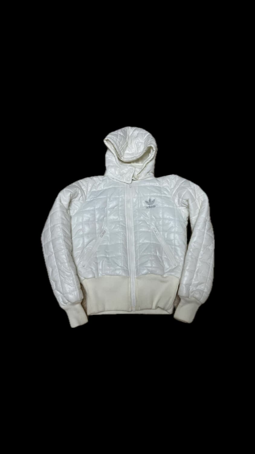아디다스 퀄팅 후드 패딩 90 S 상품이미지1