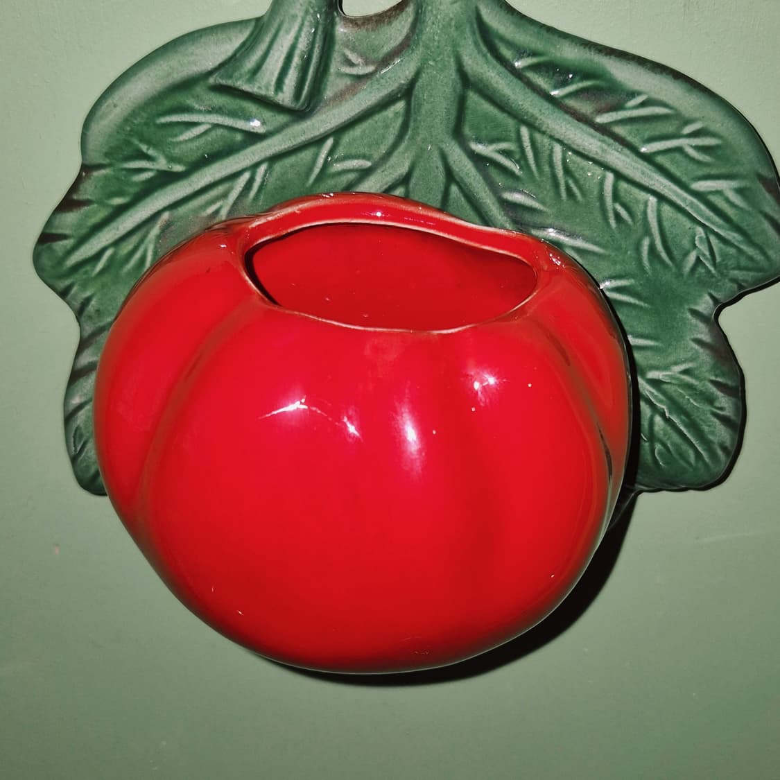 70s 가토 토마토 도자기 벽걸이 홀더 상품이미지9