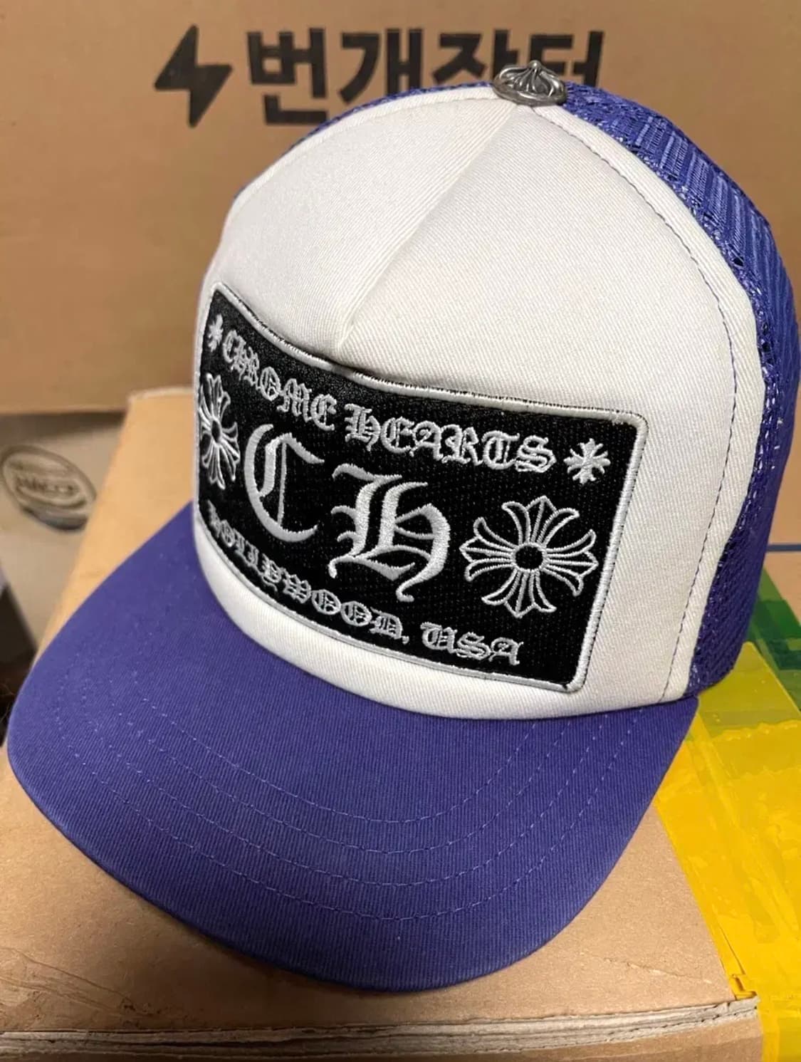 크롬하츠 퍼플 트러커캡 상품이미지1