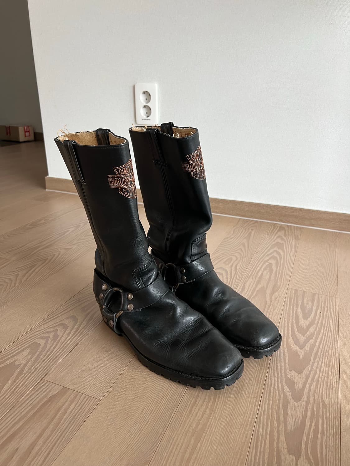 (데드스탁)할리데이비슨 바이커 부츠 260 상품이미지2