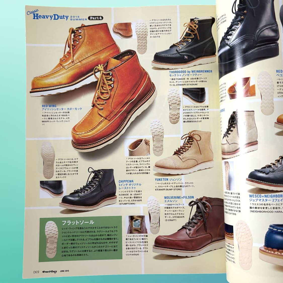 Free & Easy 2015.6월호 클래식 헤비듀티 상품이미지5