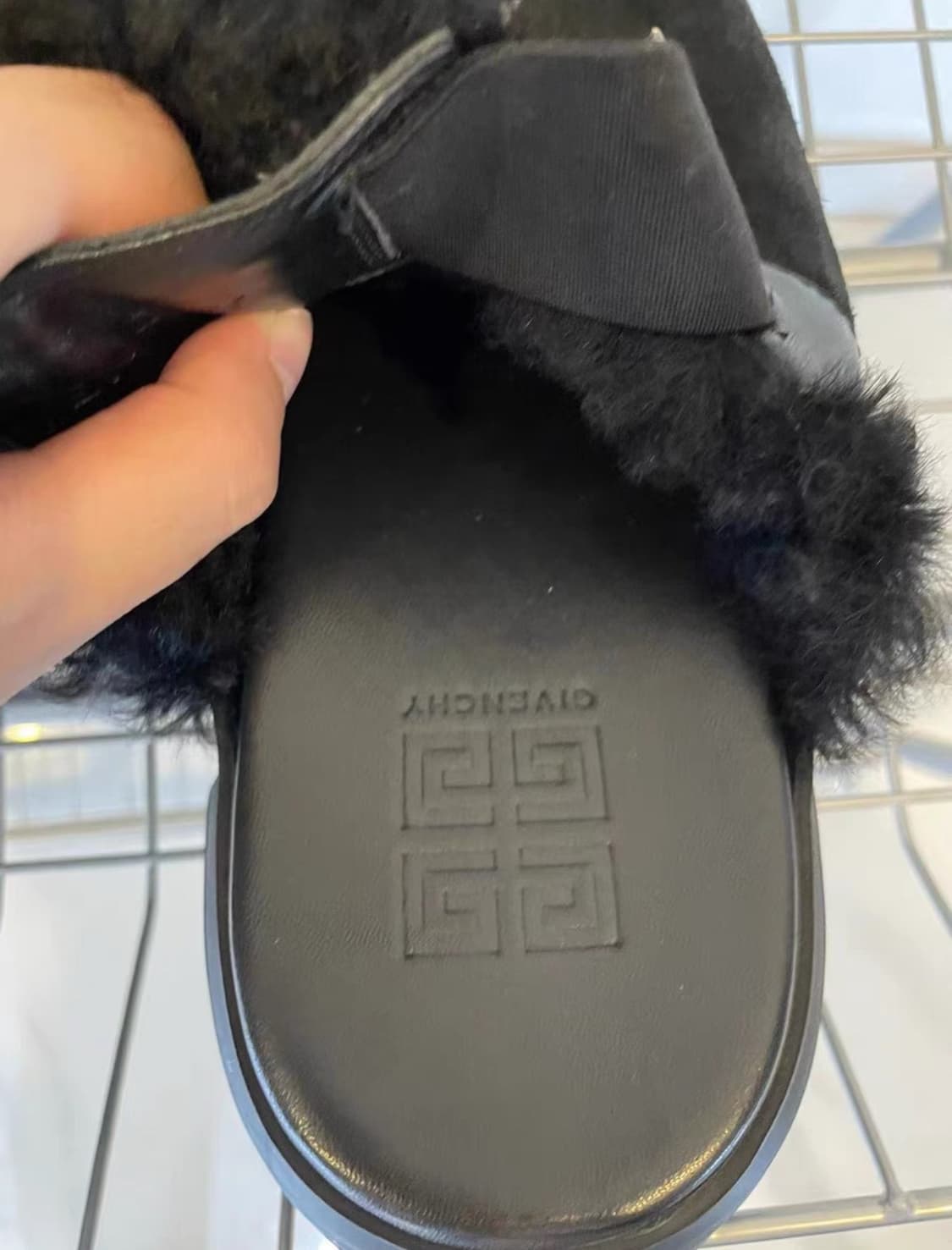 Givenchy black suede studded 상품이미지5