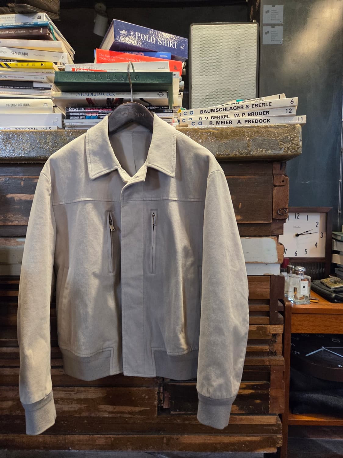 시스템 몰스킨자켓 상품이미지1