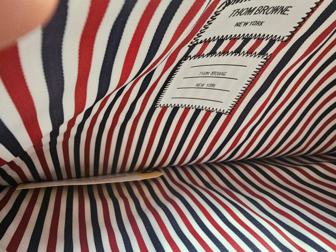 톰브라운 도큐먼트 펭귄 레더 클러치(라지/정품) 상품이미지8