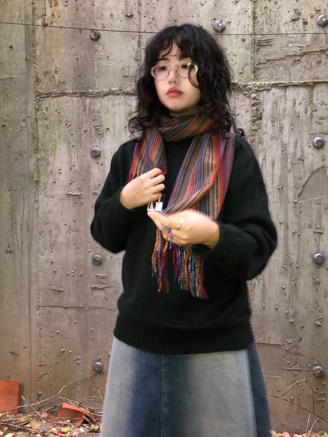 EVSEG muffler (100% cashmere) 상품이미지5