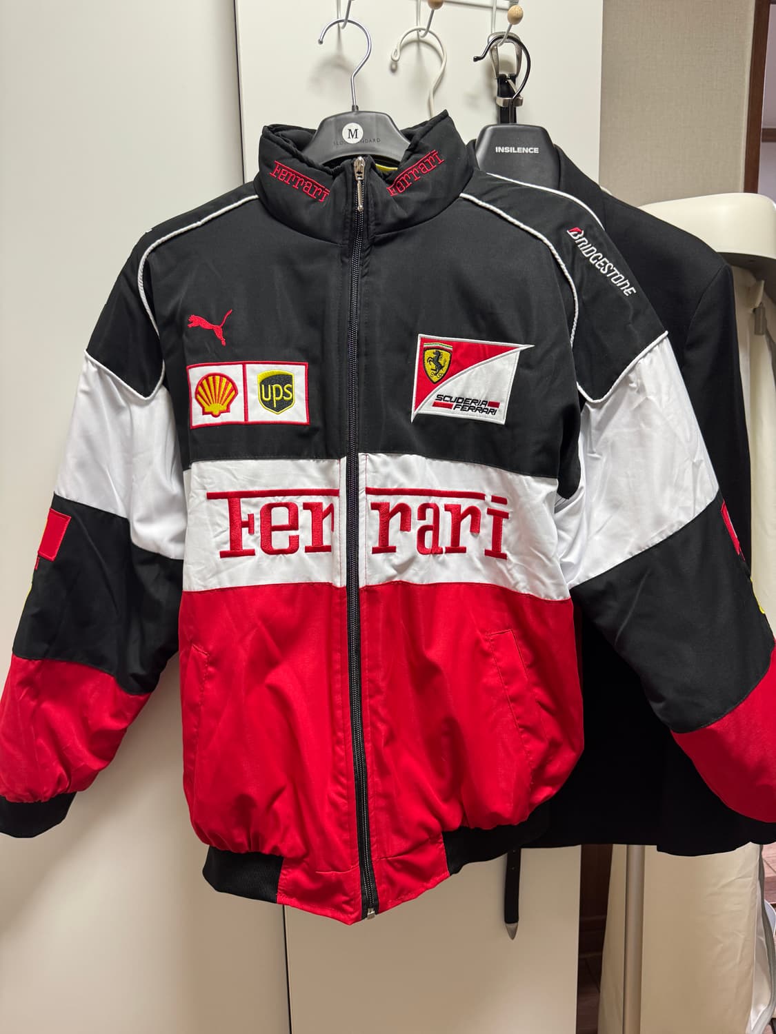 페라리 f1 레이싱 자켓 새상품 L 상품이미지1