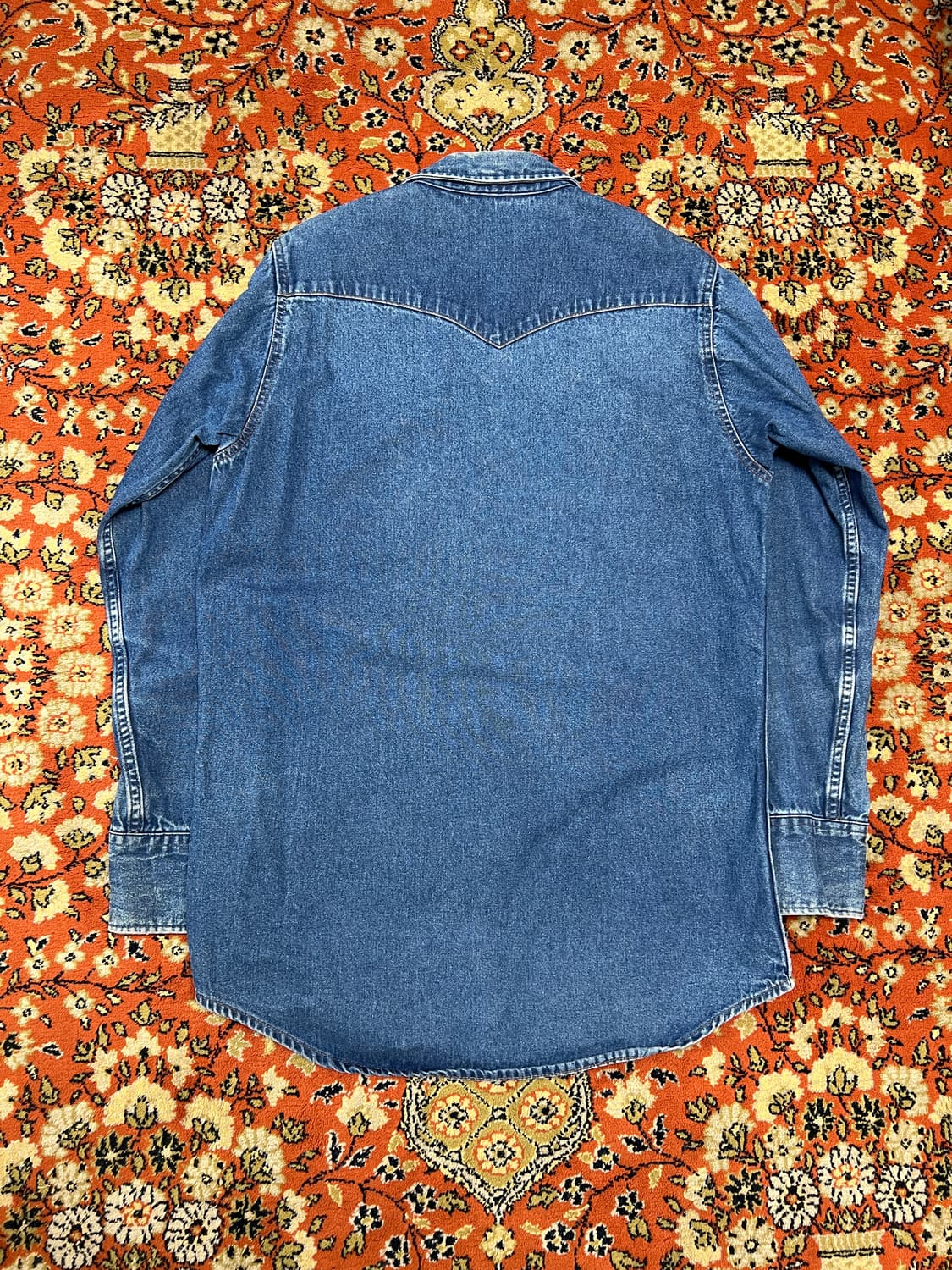 [L] 칼하트 빈티지 웨스턴 데님셔츠 상품이미지2