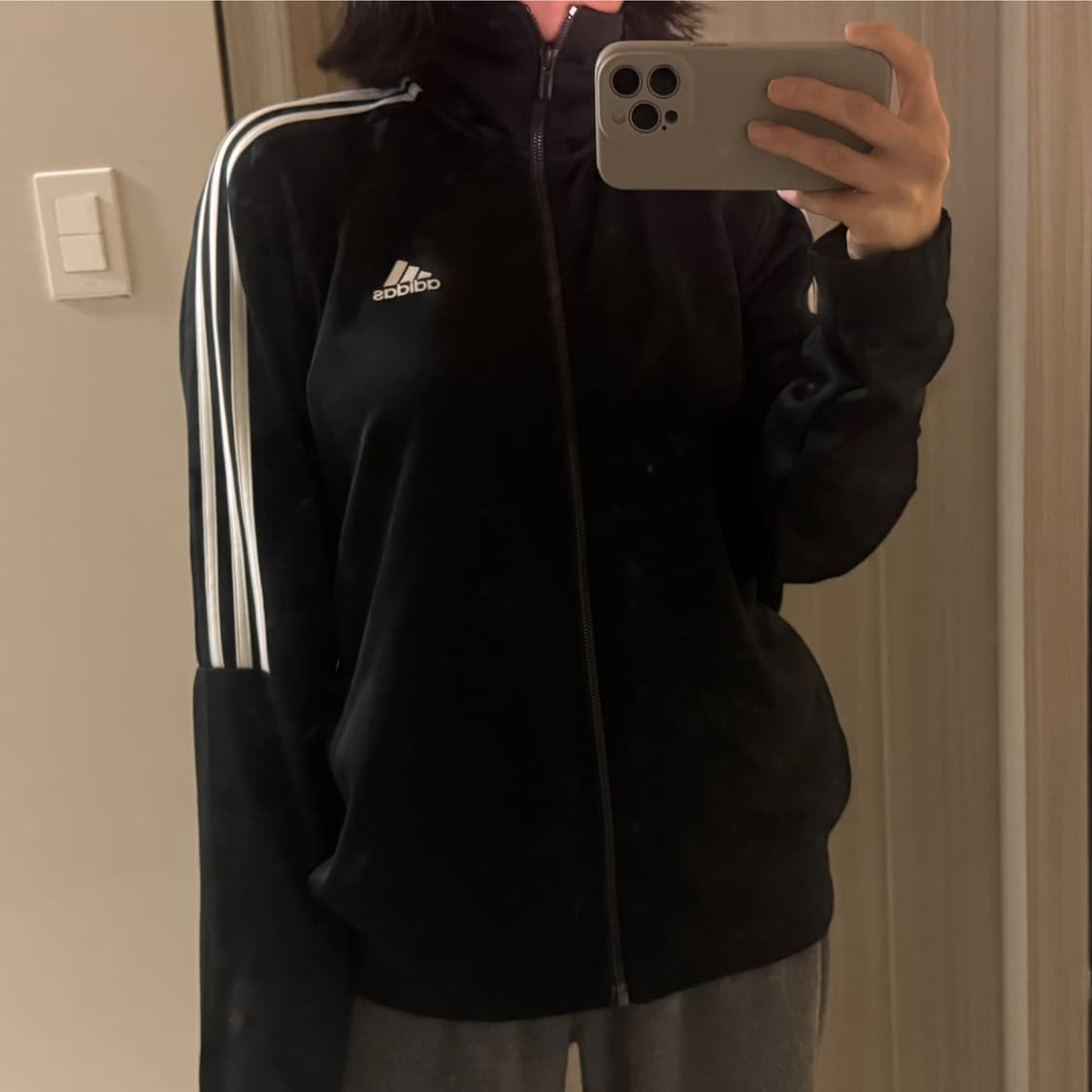 아디다스 삼선 져지 트랙 자켓 상품이미지1