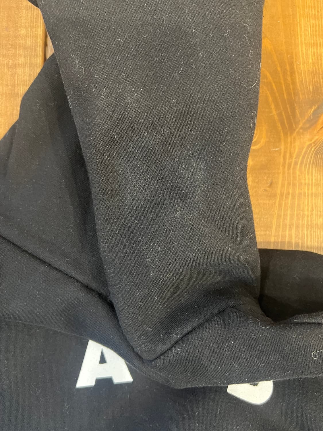 IAB 스튜디오 블랙 베이직 후드티 상품이미지8