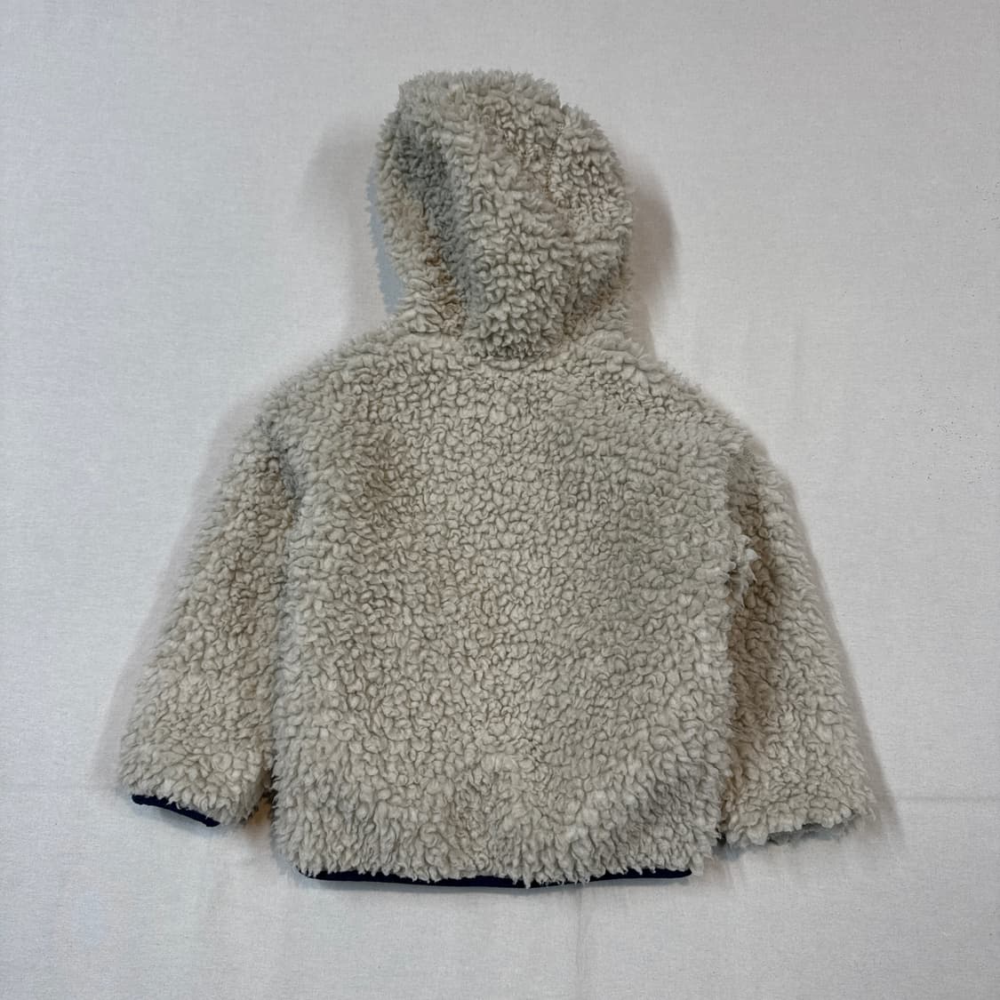 3T) 파타고니아 딥파일 플리스 후드 자켓 아이보리 아동용 상품이미지6