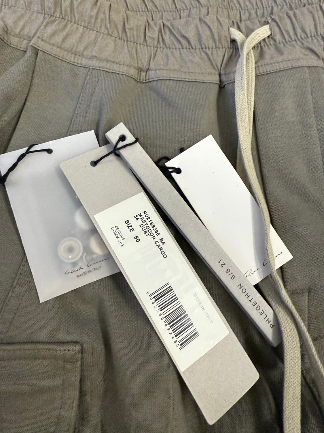 (50size) 릭오웬스 마스토돈 더스트  상품이미지5