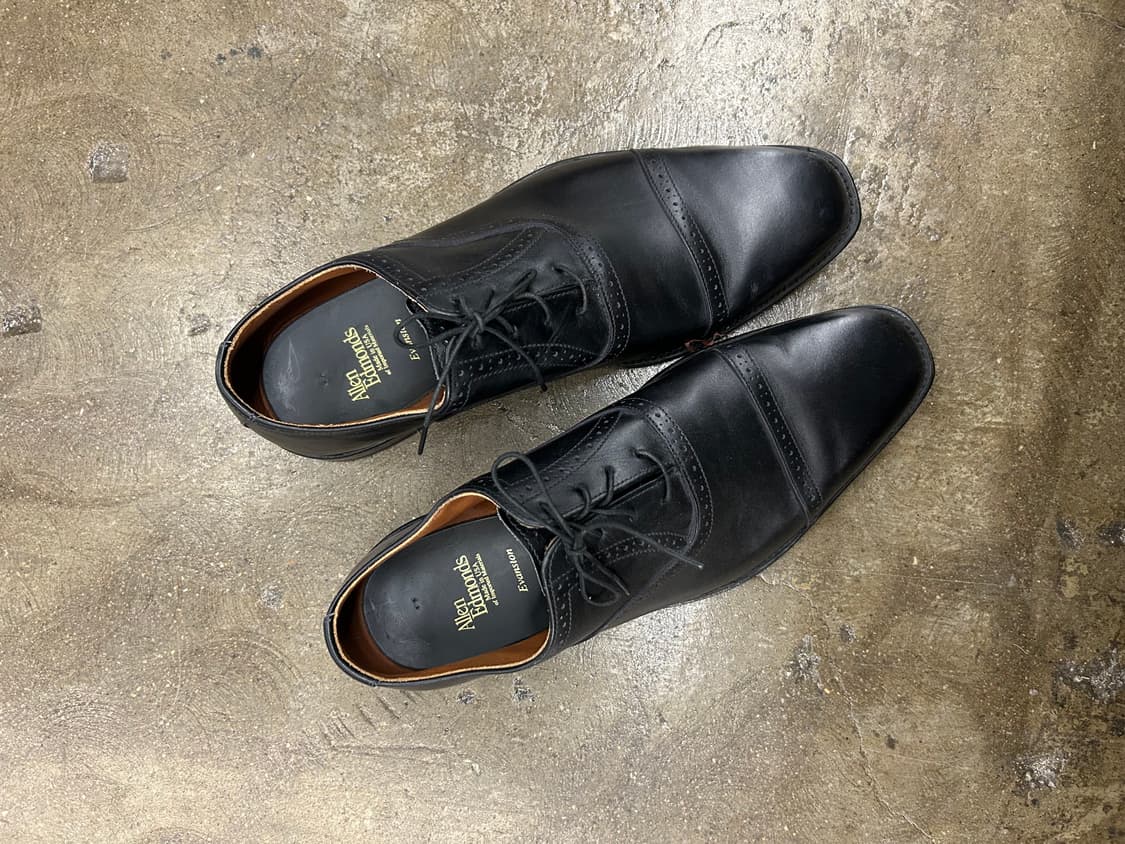 미국 앨런애드몬즈(Allen Edmonds) 가죽 블랙 구두 상품이미지6