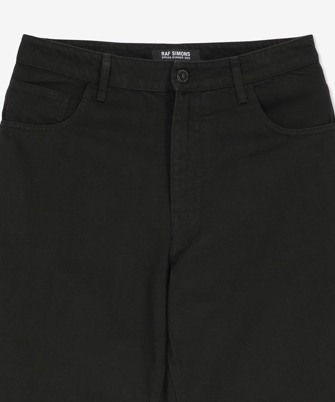 라프시몬스 23ss 블랙 워크 팬츠 데님 상품이미지3