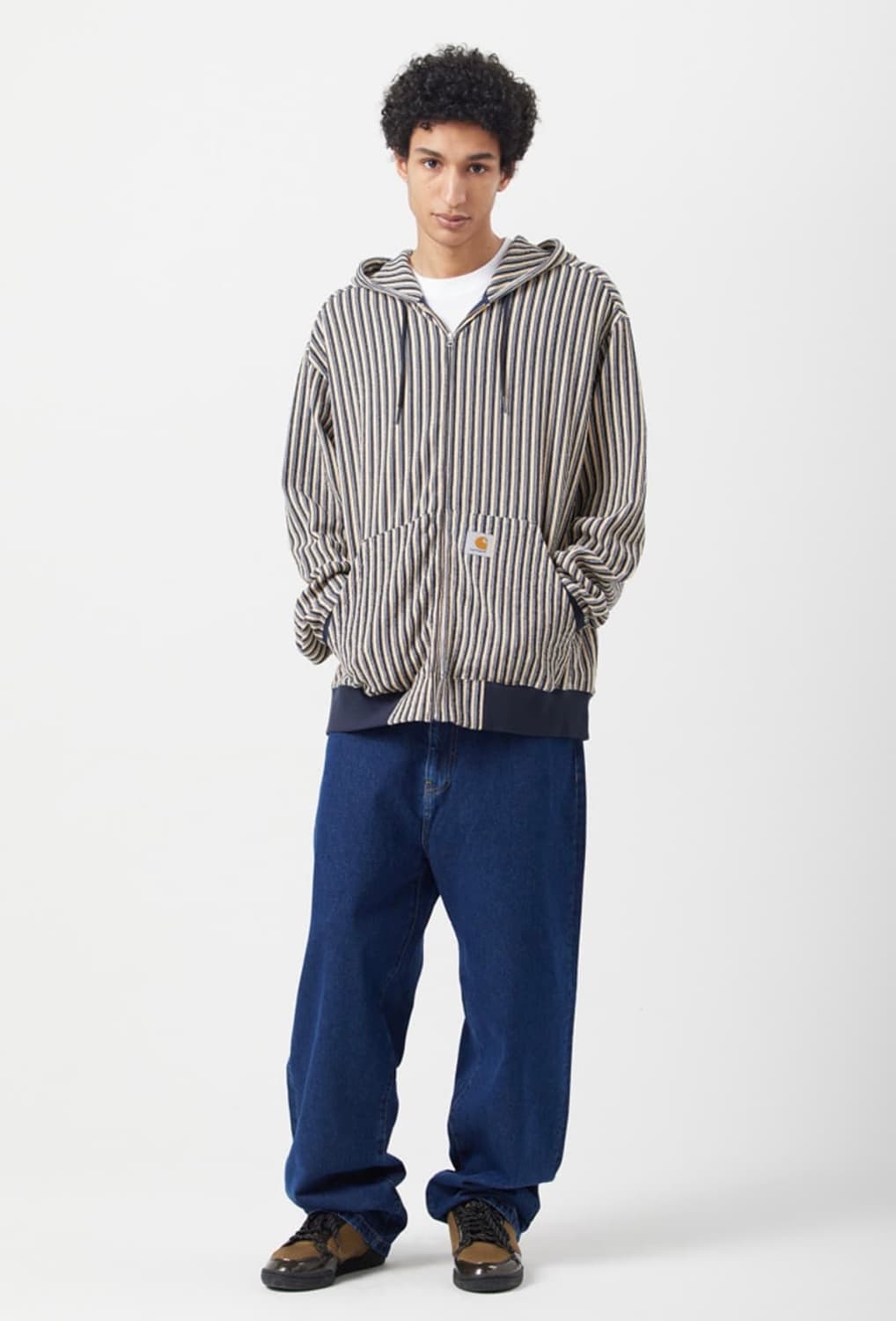 칼하트 윕 후드집업 HOODED TEXTURE JACKET 상품이미지1