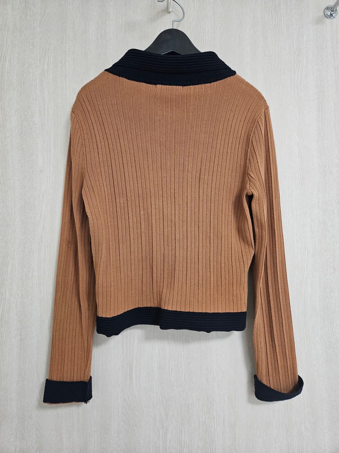 산드로(Sandro) 배색 포인트 가디건 (43/55) 상품이미지3