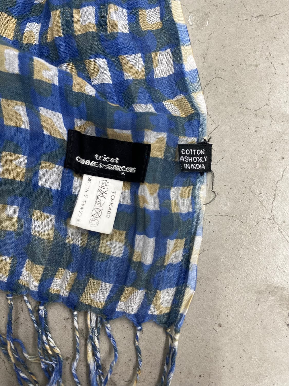 꼼데가르송 트리콧 머플러 상품이미지6