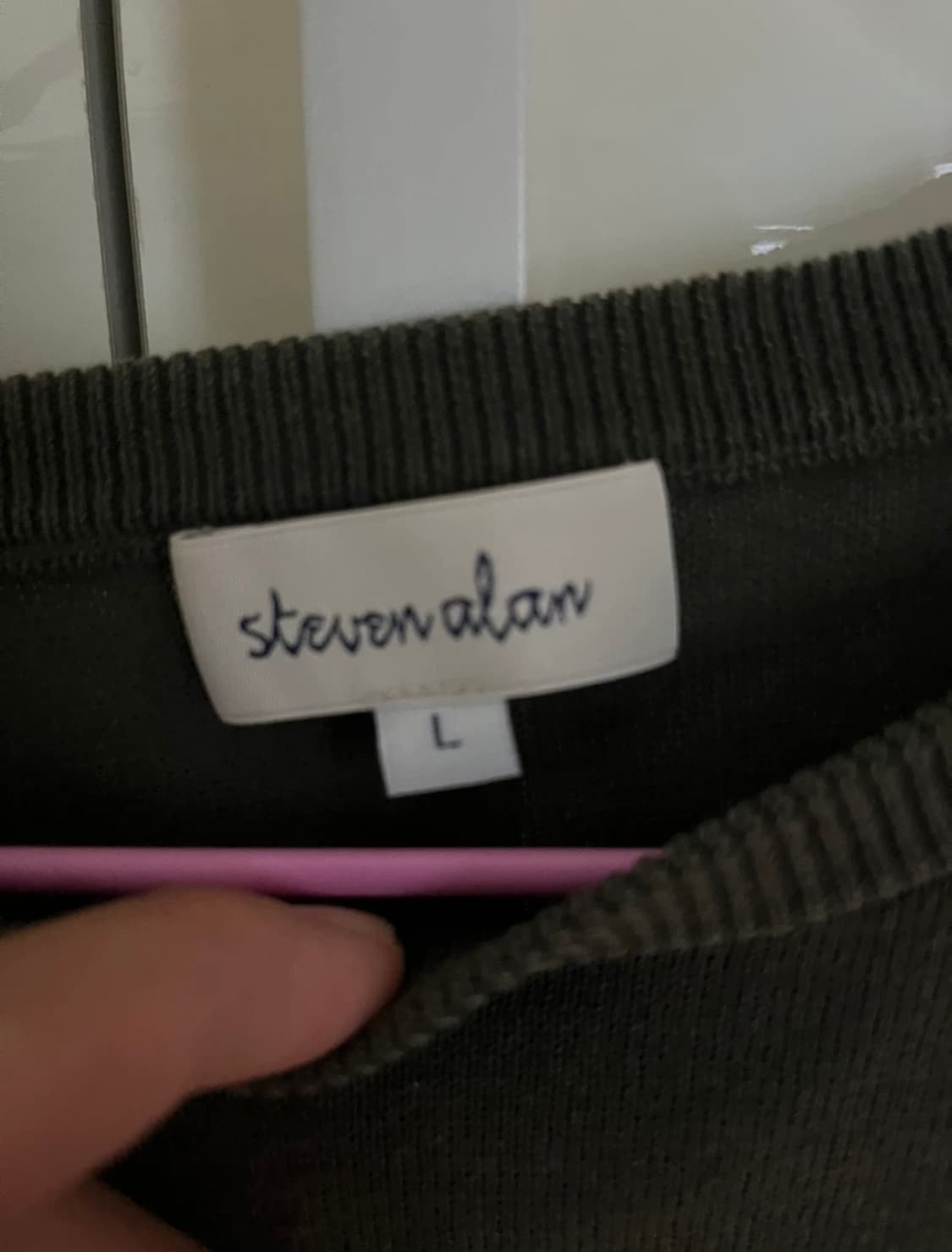 스티븐알란 코튼니트 상품이미지2