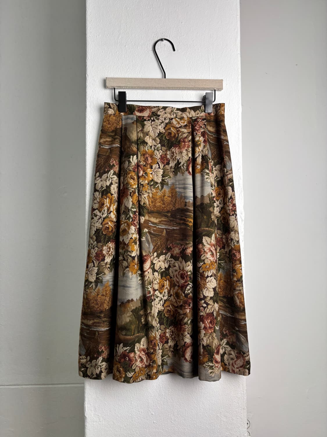 Vintage Burberry 80-90’s Wool&Silk skirt 상품이미지8