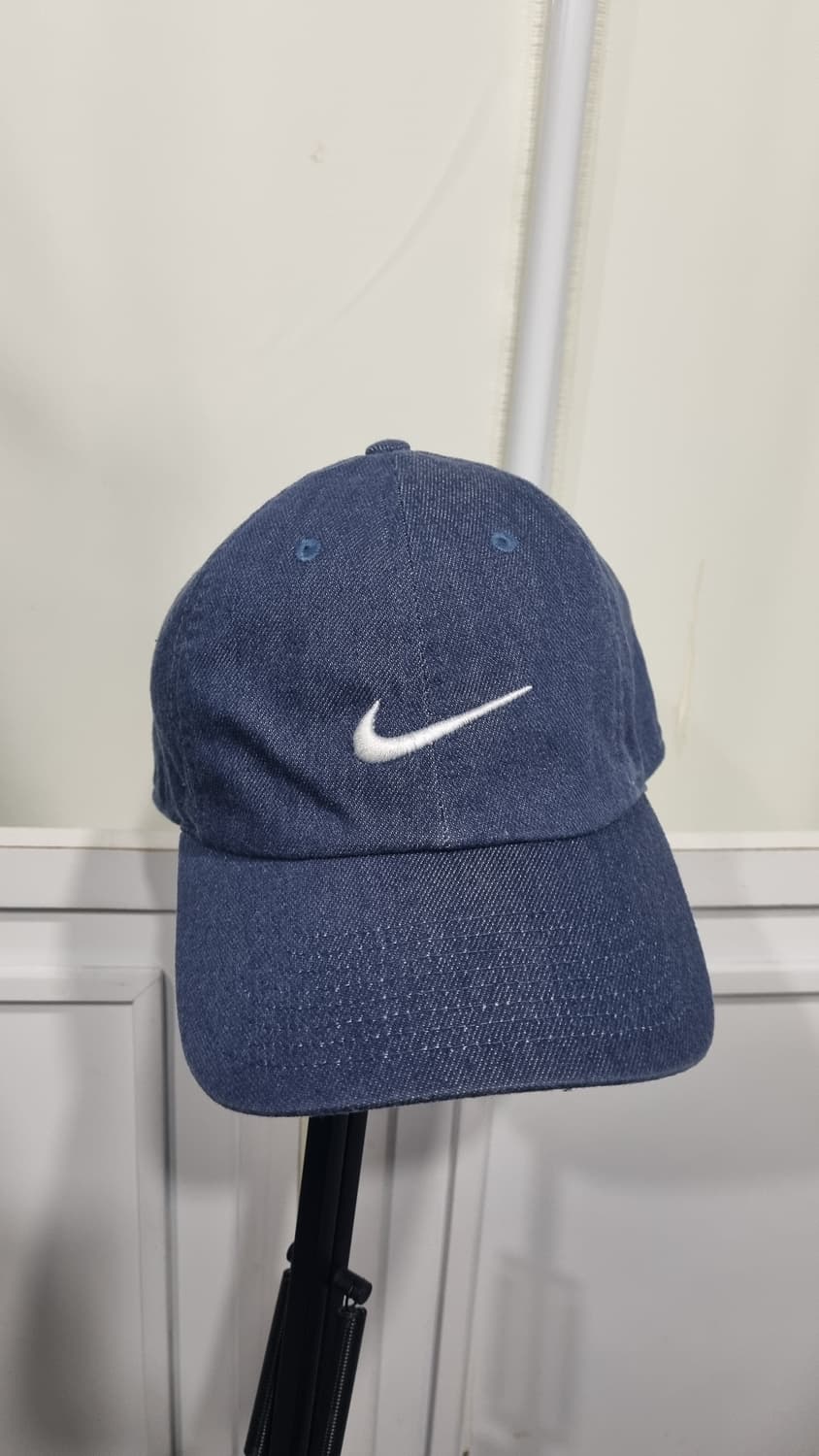 나이키 데님 모자(볼캡) 원사이즈 상태좋음 상품이미지1