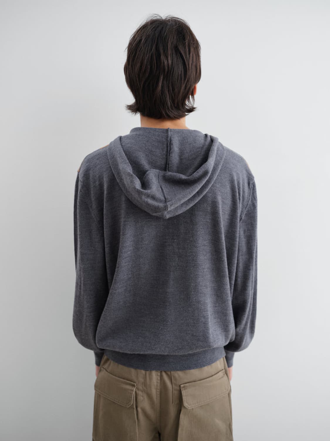 [S,M,L]기마구아스 Fran 아가일 후드집업 상품이미지4