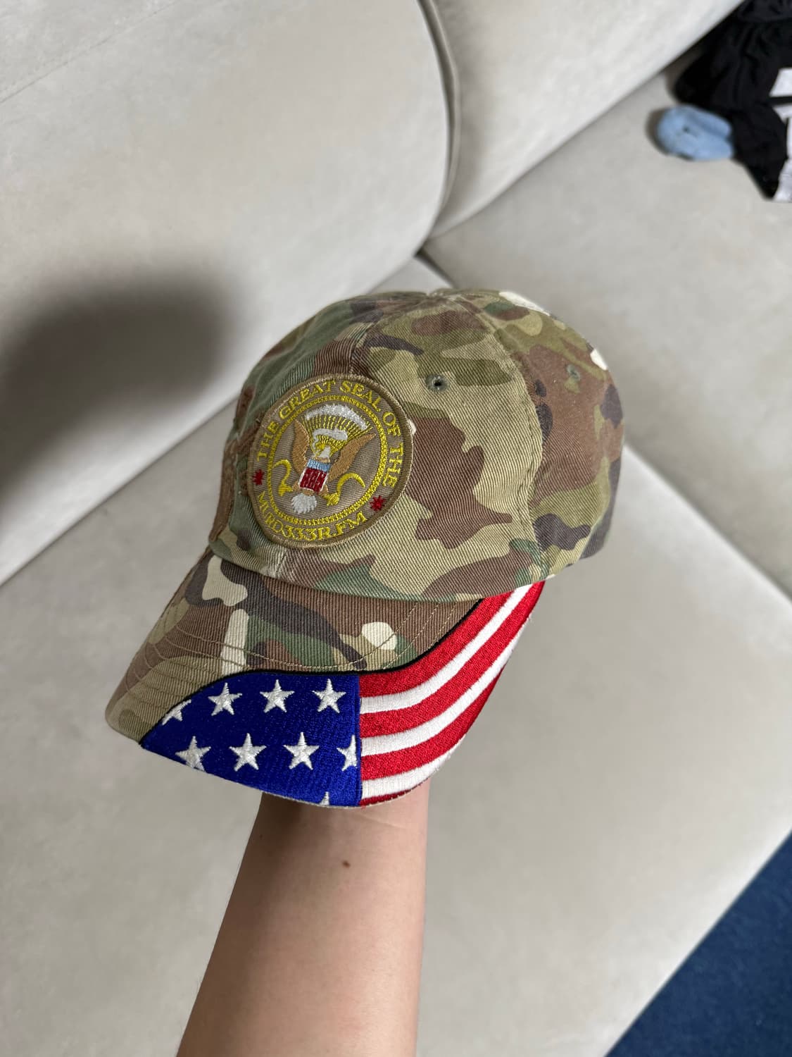 [OS] 프로젝트 GR 카모 캡 projectgr 상품이미지1