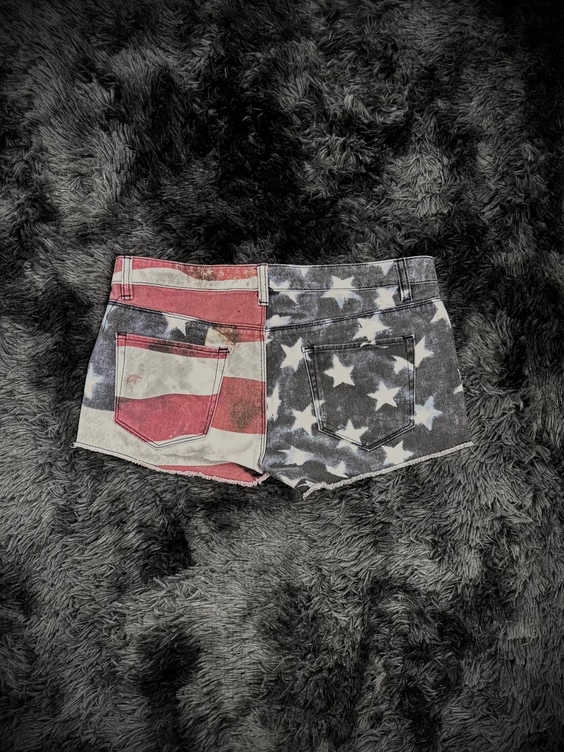 성조기 패턴 숏팬츠 상품이미지2