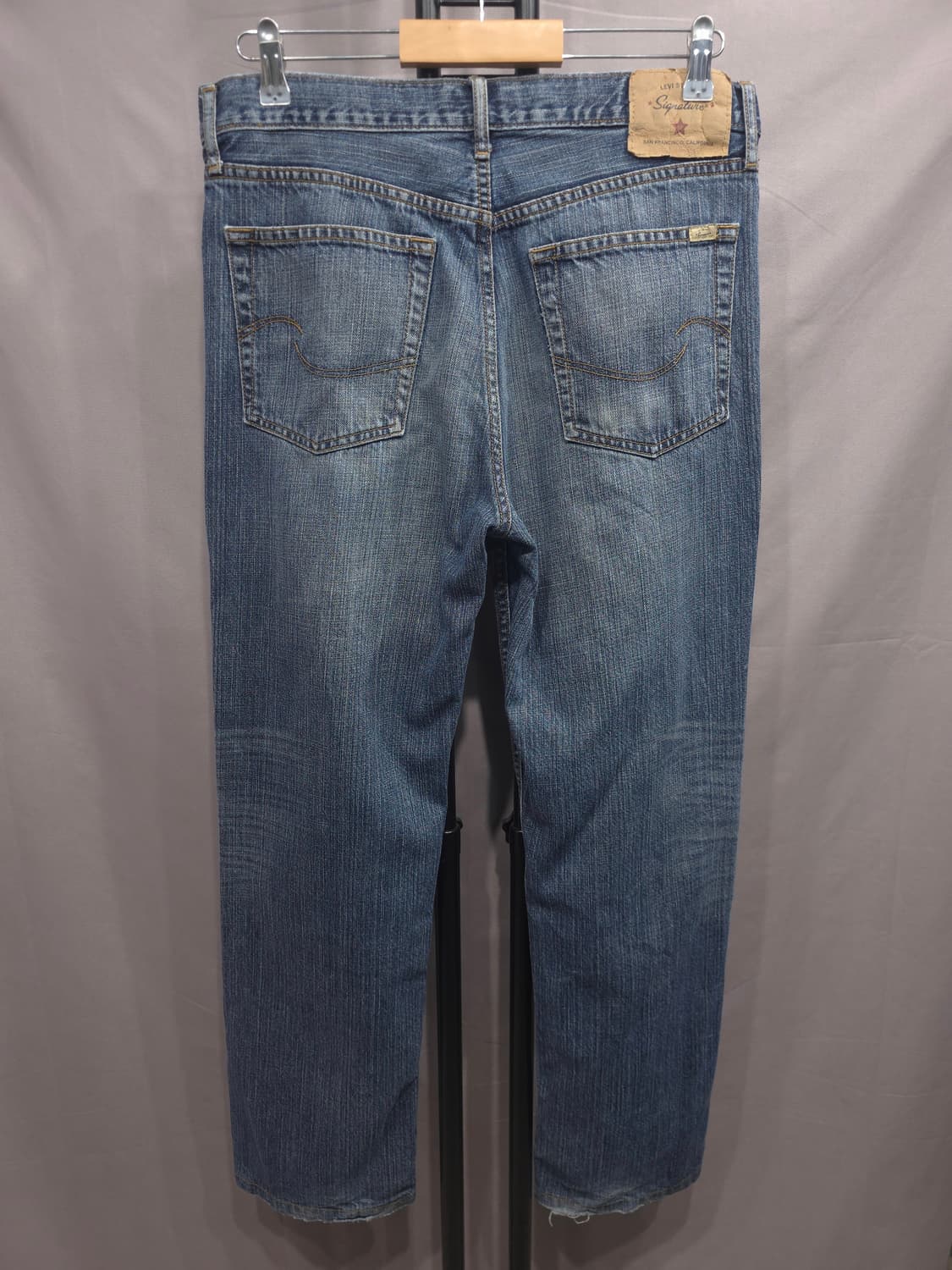 리바이스 시그니처 레귤러 스트레이트 청바지 32 상품이미지2