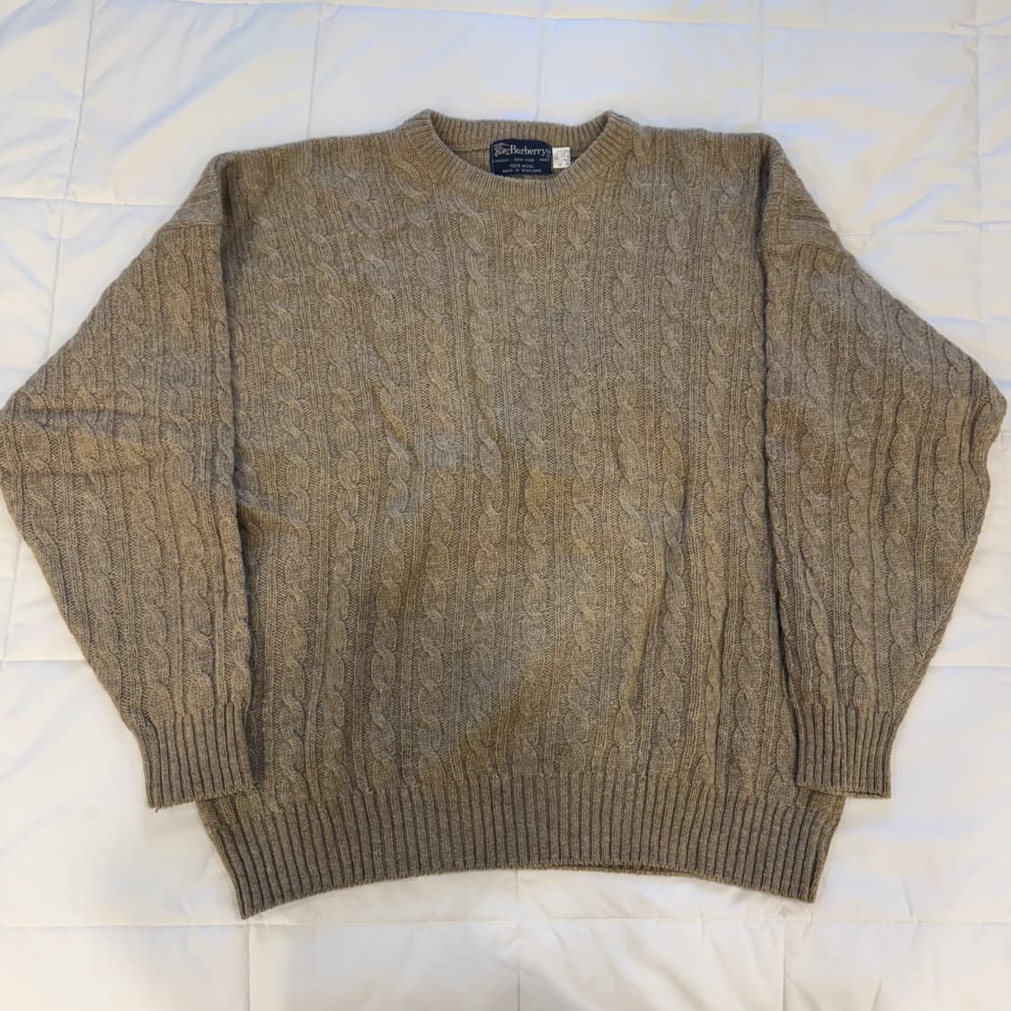 버버리 90s 빈티지 니트 상품이미지2
