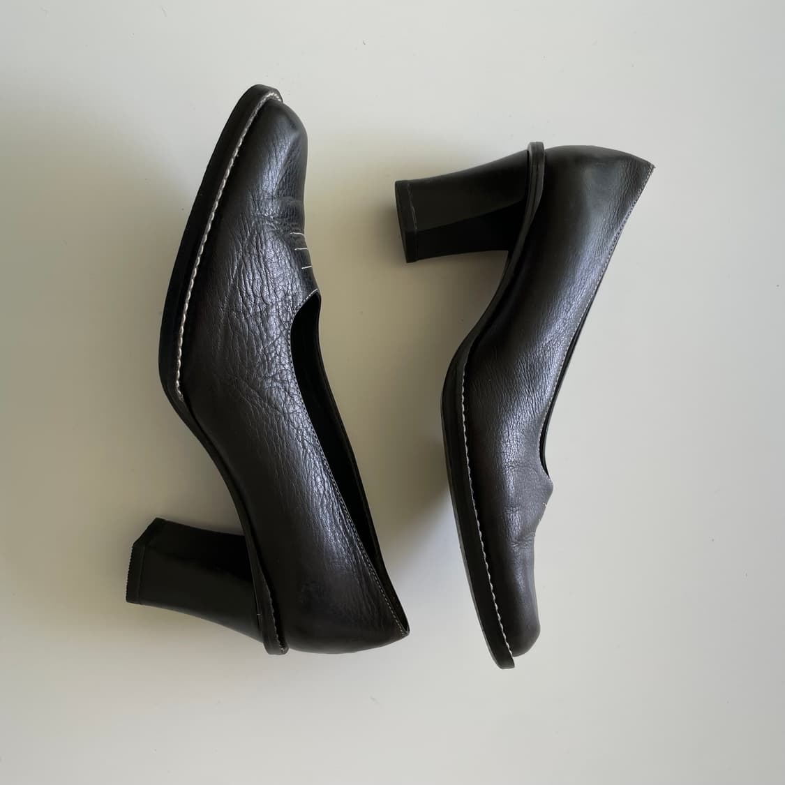 IACOPINI stitch pumps heel 상품이미지5