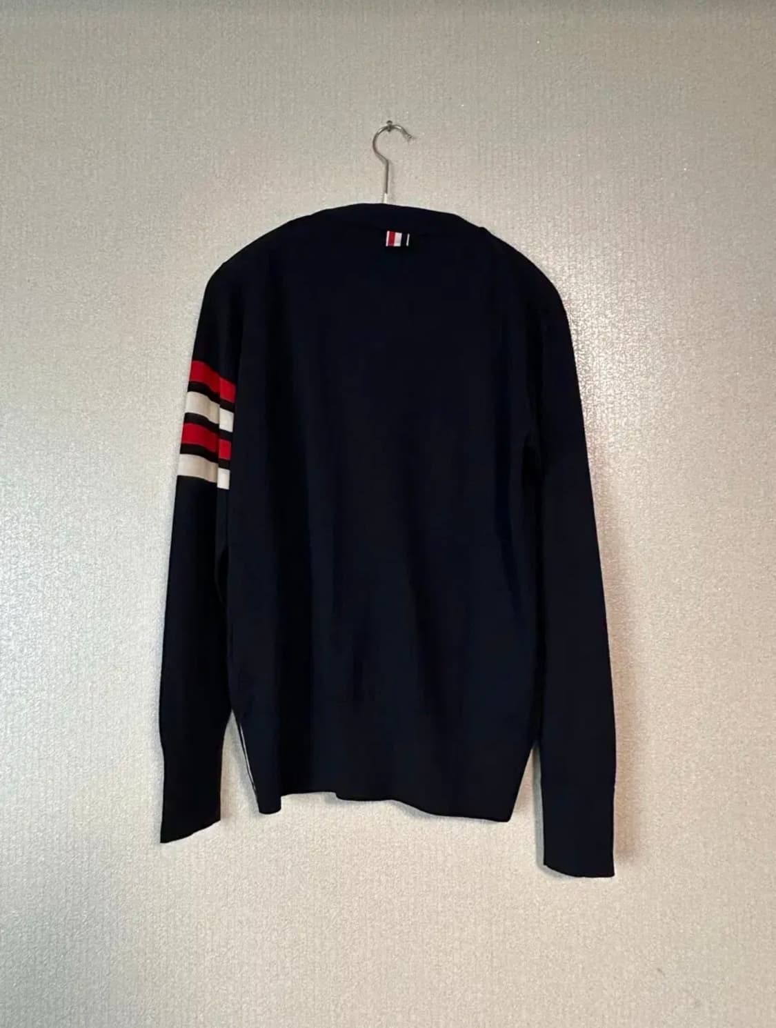 [백화점판/한글택] 톰 브라운 울 가디건 네이비 - 1사이즈 상품이미지4