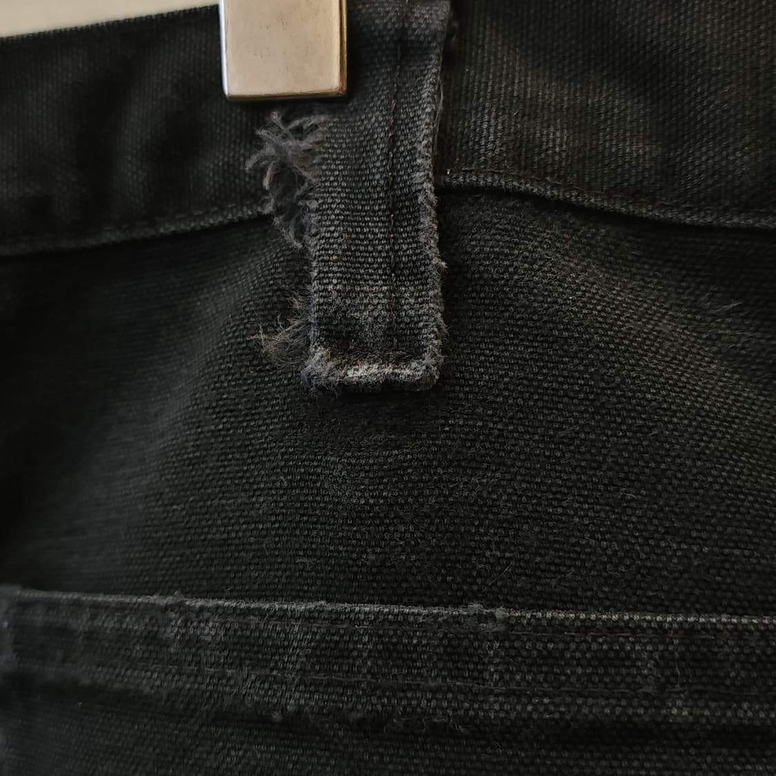 칼하트 싱글니 카펜터 워크팬츠 블랙 칼하트 블랙 36x30 상품이미지9