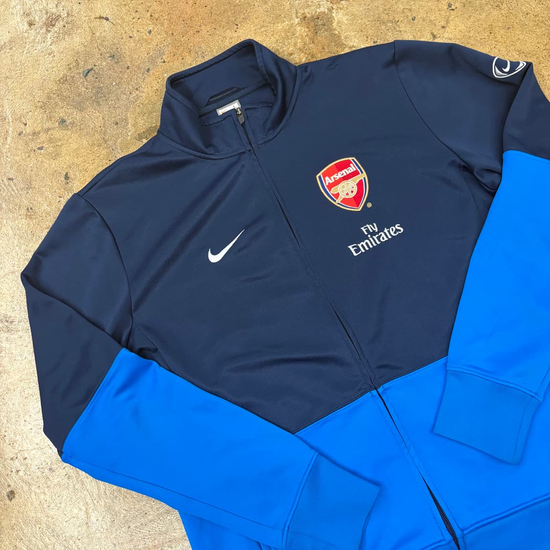 [정품/105,L] 나이키 아스날 트랙탑 져지 네이비블루 b8 상품이미지1