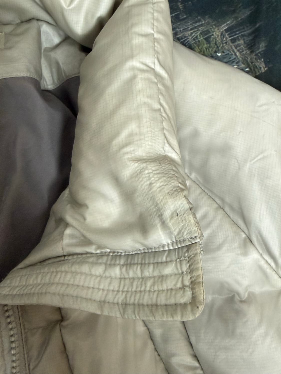 [2] 산산기어 23fw 푸퍼 패딩 자켓 라이트그레이 상품이미지7