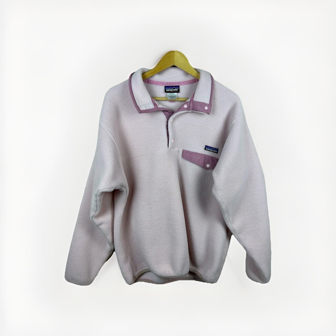 08FW 파타고니아 신칠라 스냅-티 플리스 연핑크 상품이미지1