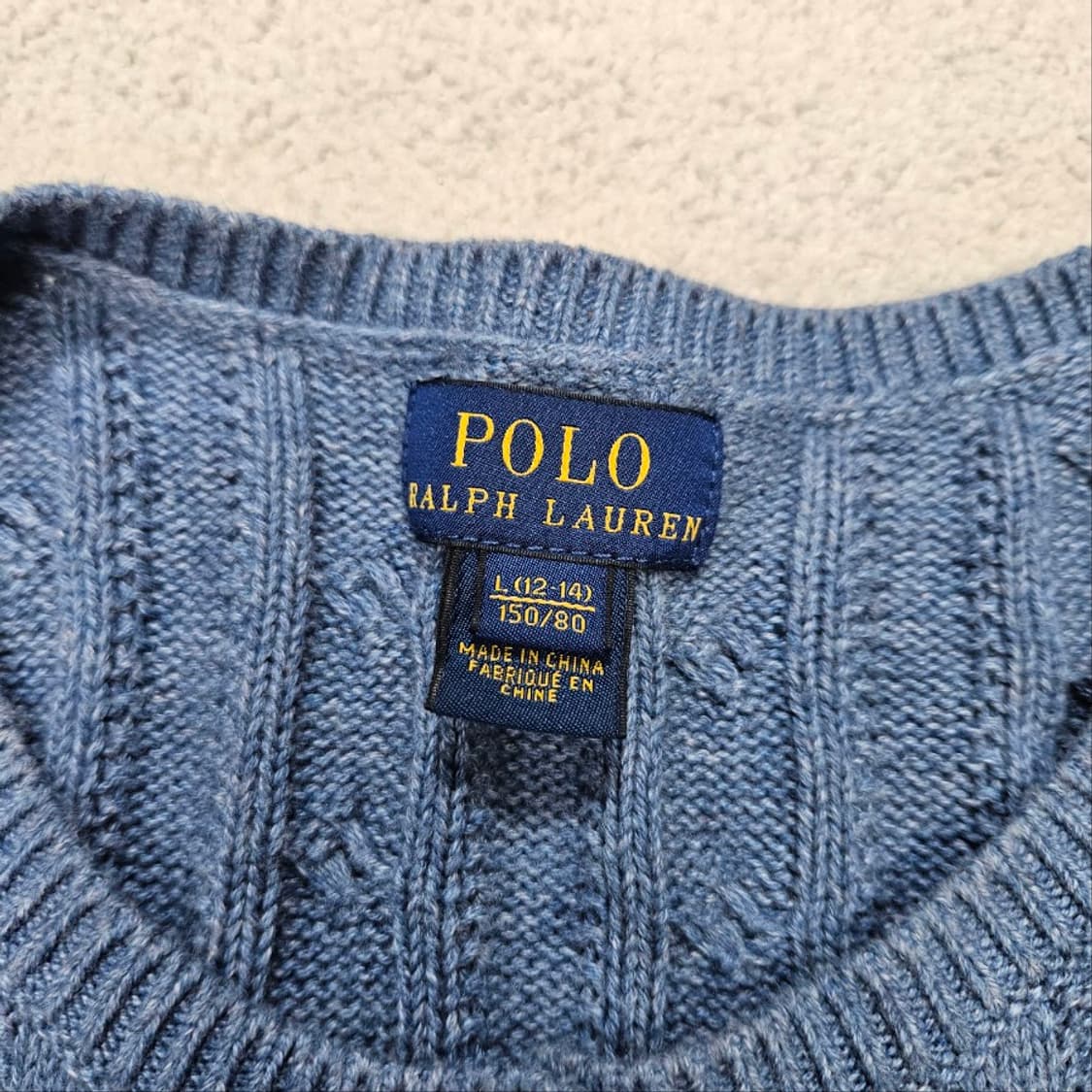 폴로 랄프 로렌 신형 케이블 가디건 L12-14 상품이미지5