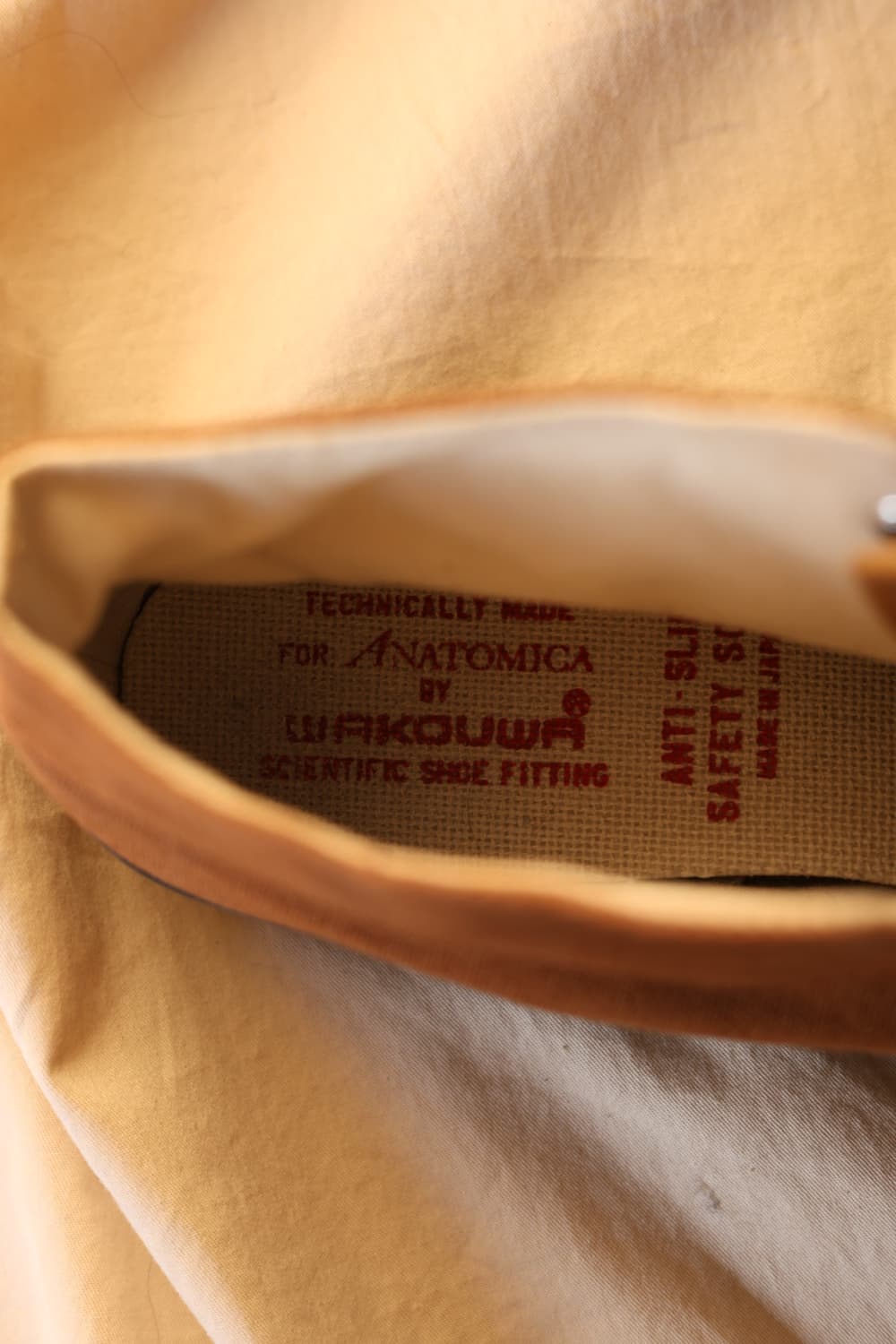 아나토미카 와쿠와 덱슈즈 hi 브라운(새상품) 상품이미지7