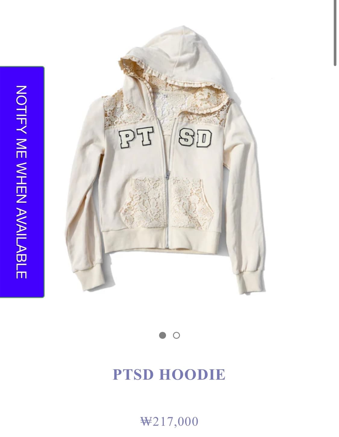 PRAYING PTSD HOODIE 상품이미지1