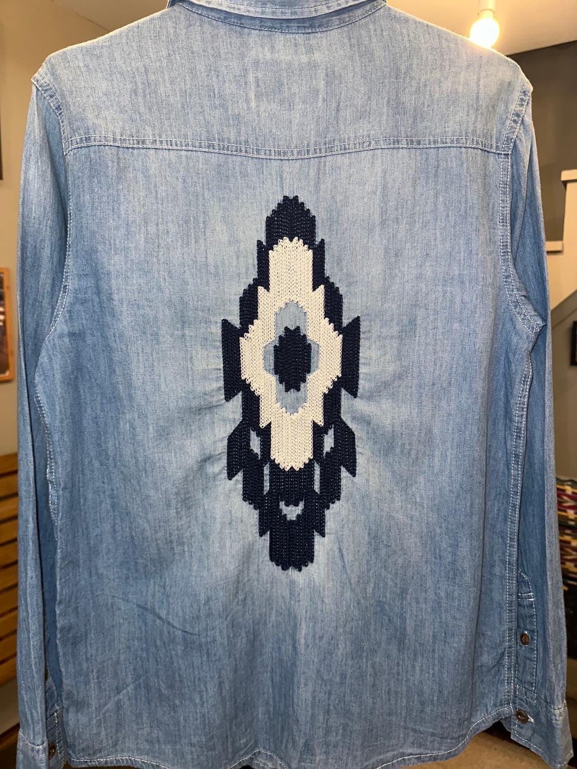 Anti Ballistic ethnic Denim Shirt 상품이미지9