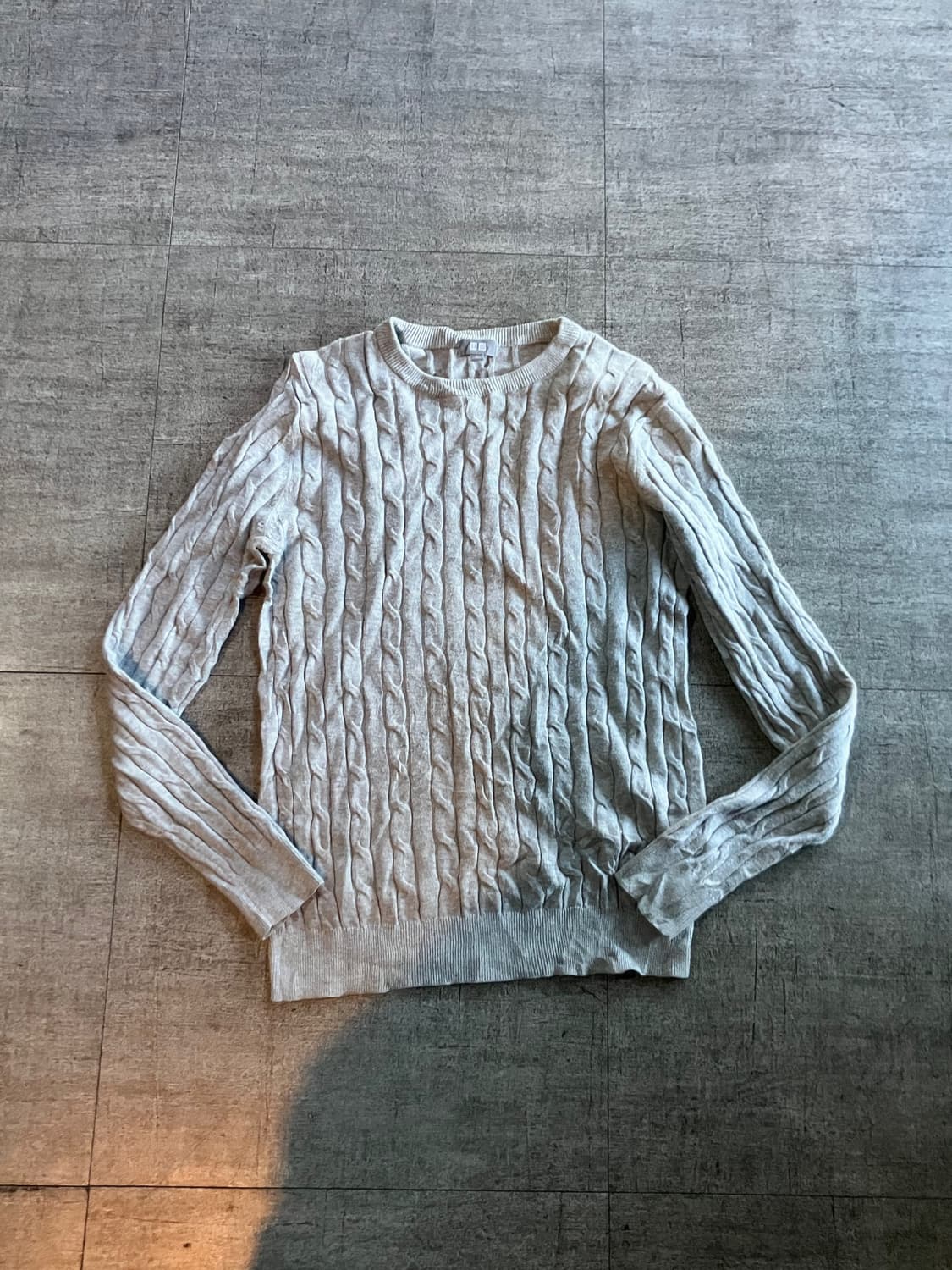 Uniqlo 유니클로 올드스쿨아메카지 꽈배기 니트스웨터 상품이미지1