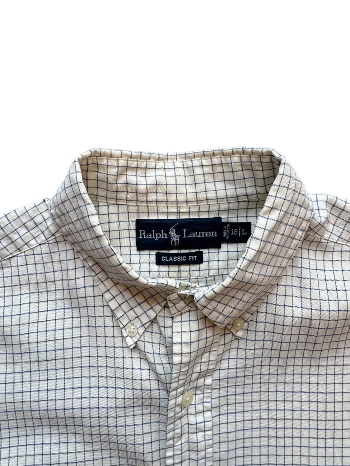 폴로 랄프로렌 버튼다운 체크셔츠 상품이미지4