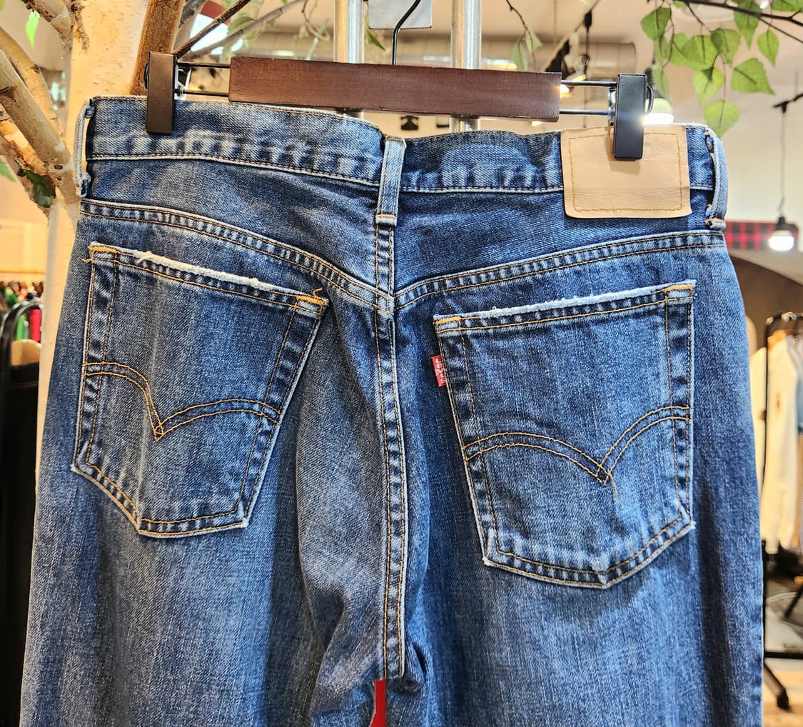 28-29)90s 제펜 리바이스 553-03 부츠컷 빈티지 데님 팬츠 상품이미지2