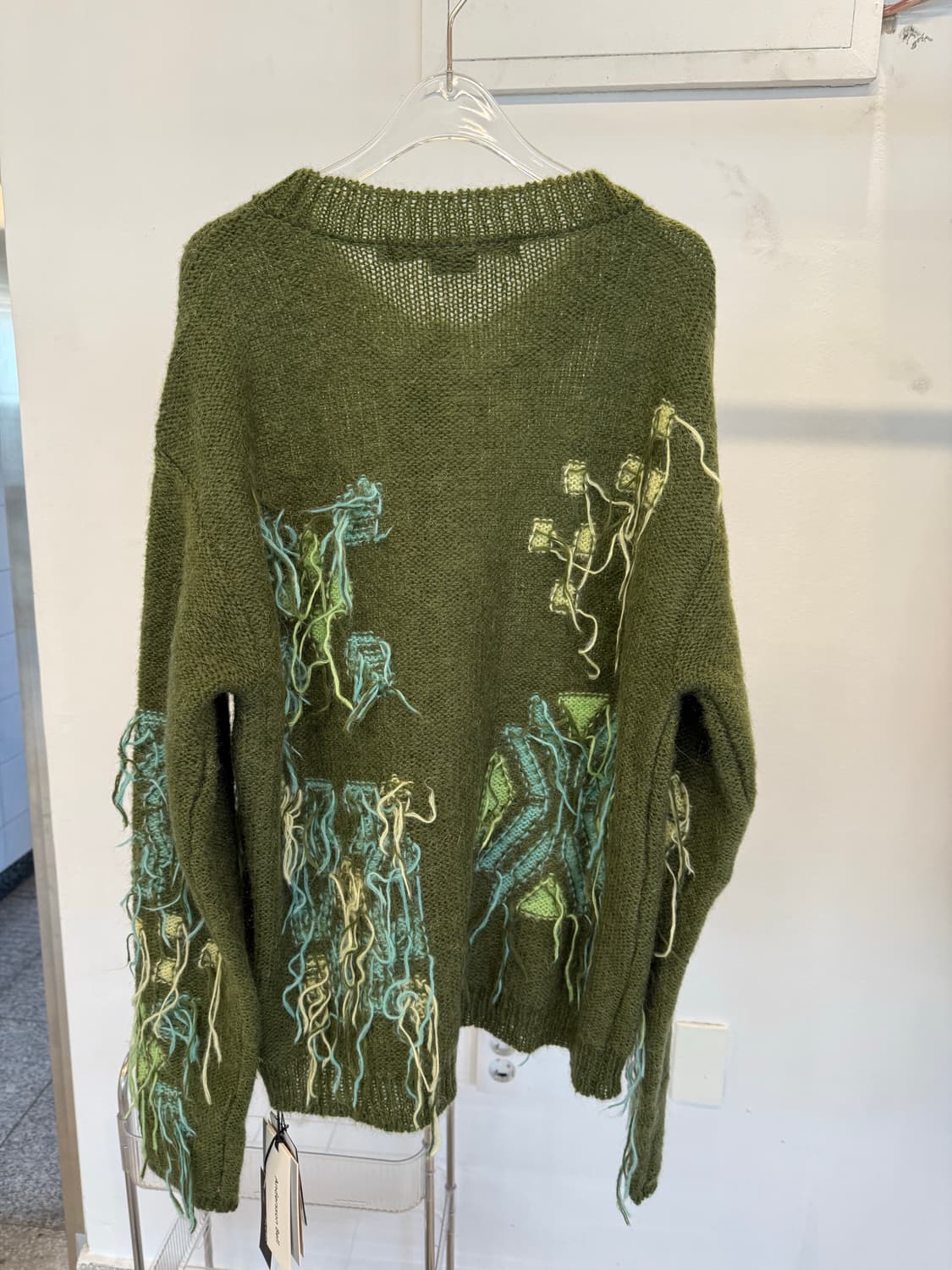 Andersson Bell Macaron Intarsia Cardigan 상품이미지5