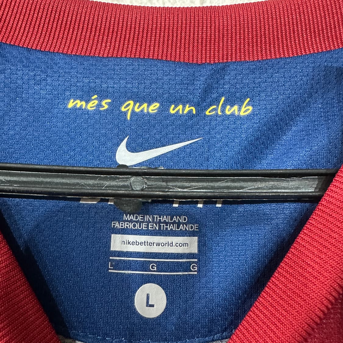 나이키 바르셀로나 11-12 푸욜 긴팔유니폼 L 상품이미지6
