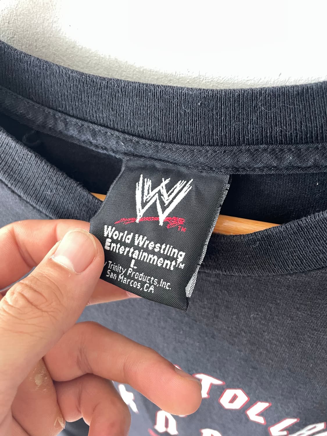2005 USA Vintage WWE Y2J T-shirt 상품이미지3