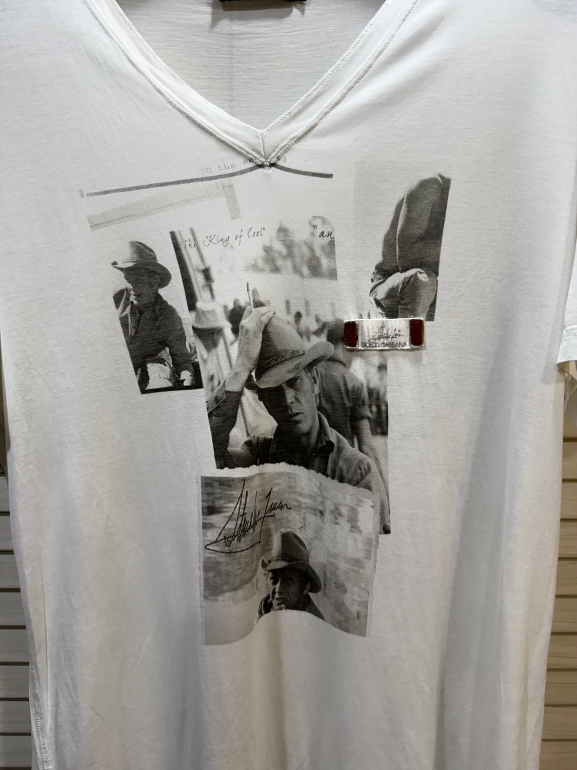 Dolce & Gabbana 돌체앤가바나 스티브 맥퀸 T shirts 상품이미지3