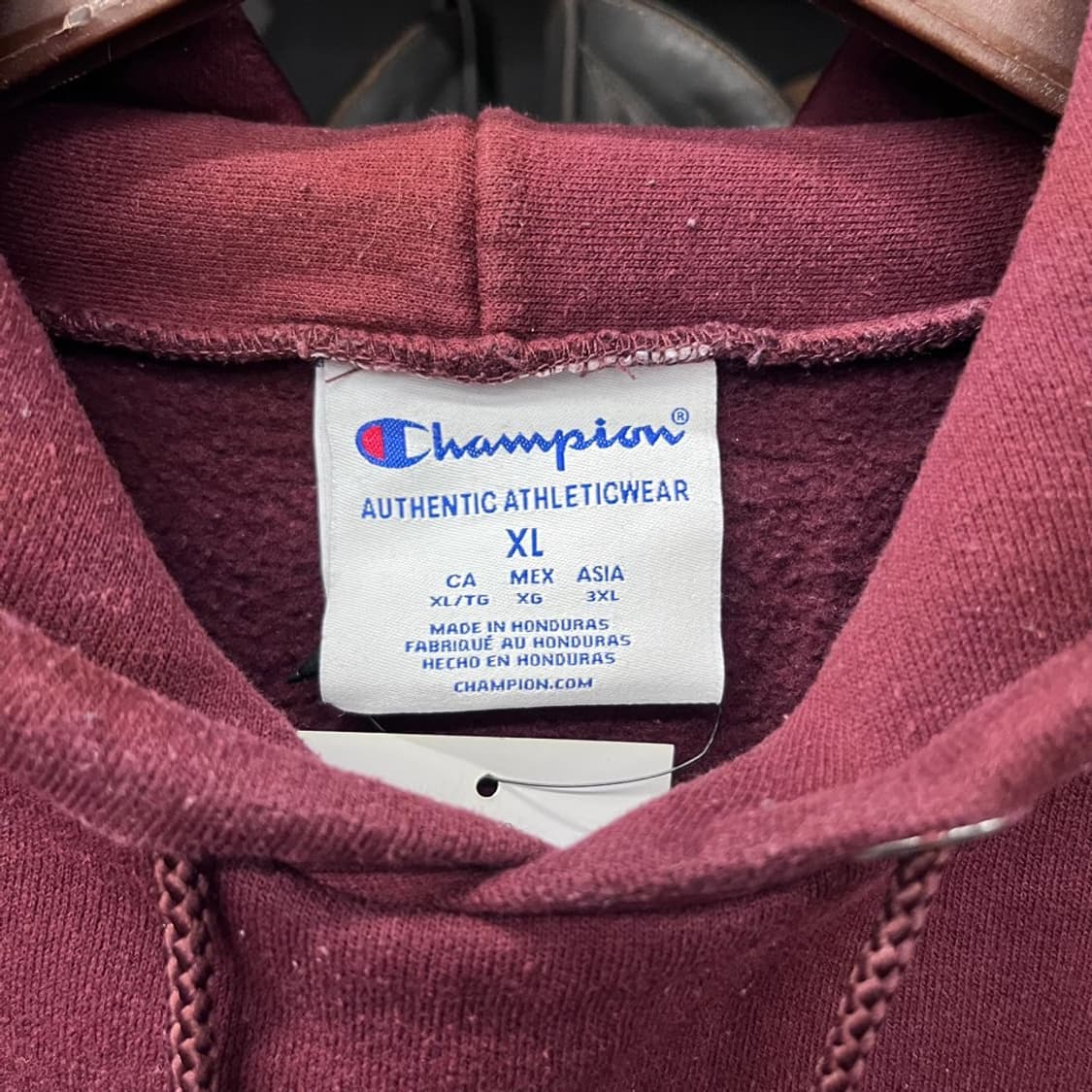 챔피온 하버드 유니버시티 후드 후디 아이비 리그 버건디 상품이미지7